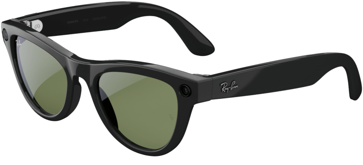 Ray-Ban Meta AI Glasses, classic black frame
