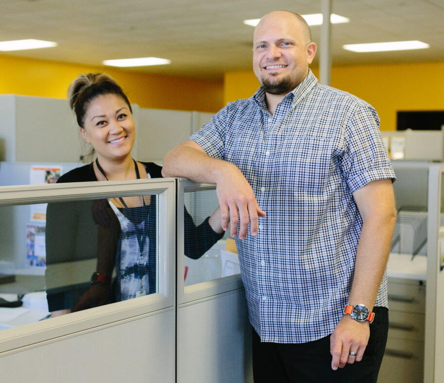 Staff at Second Harvest Food Bank